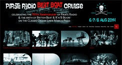 Desktop Screenshot of piratebeatboatcruise.com